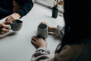 Discussion of the rules around a table