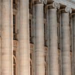 Courthouse with columns